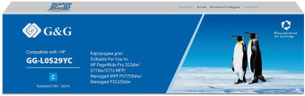 Картридж струйный G&G GG-L0S29YC 976YC голубой (245мл) для HP PW Pro 577/552/ Enterprise 556/586 - купить недорого с доставкой в интернет-магазине