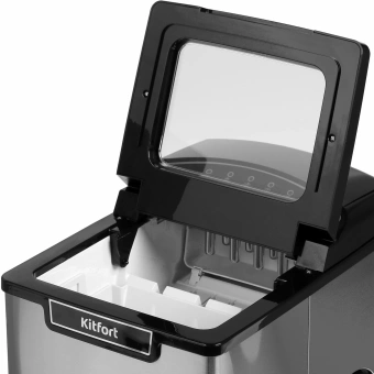 Ледогенератор Kitfort KT-1807 105Вт серебристый/черный - купить недорого с доставкой в интернет-магазине