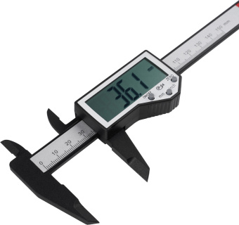 Штангенциркуль электронный Amo SLP-150 серый/черный пластиковый футляр (855504) - купить недорого с доставкой в интернет-магазине