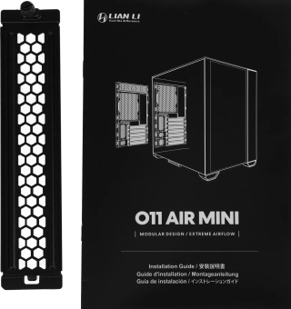 Корпус Lian-Li O11 Air Mini черный без БП ATX 9x120mm 4x140mm 2xUSB3.0 audio - купить недорого с доставкой в интернет-магазине