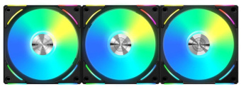 Вентилятор для корпуса Lian-Li Uni Fan ALV2 120 V2 ARGB 120х120x28 черный 7-pin 28.7дБ (упак.:3шт) (G99.12ALV23B.00) Ret - купить недорого с доставкой в интернет-магазине