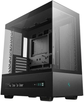 Корпус Deepcool CH690 Digital черный без БП ATX 10x120mm 10x140mm 1xUSB2.0 audio bott PSU - купить недорого с доставкой в интернет-магазине