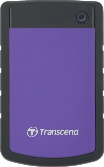 Жесткий диск Transcend USB3.0 2TB TS2TSJ25H3P StoreJet 25H3P (5400rpm) 2.5" фиолетовый - купить недорого с доставкой в интернет-магазине