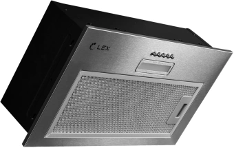 Вытяжка встраиваемая Lex GS Bloc LIGHT 600 INOX нержавеющая сталь управление: кнопочное (1 мотор) - купить недорого с доставкой в интернет-магазине