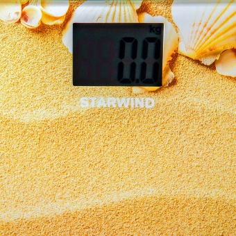 Весы напольные электронные Starwind SSP2359 макс.180кг рисунок - купить недорого с доставкой в интернет-магазине