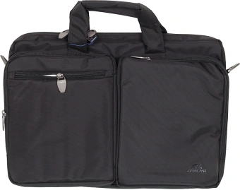 Сумка для ноутбука 16" Riva 8530 черный полиэстер (8530 BLACK) - купить недорого с доставкой в интернет-магазине