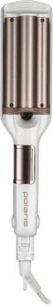 Щипцы Polaris PHS 5095TAi wave Argan Therapy PRO 80Вт белый/розовое золото макс.темп.:220С (PHS 5095TAI) - купить недорого с доставкой в интернет-магазине