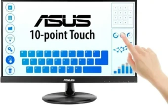 Монитор Asus 21.5" VT229H черный IPS LED 16:9 HDMI M/M глянцевая 1000:1 250cd 178гр/178гр 1920x1080 60Hz VGA FHD USB Touch 3.83кг - купить недорого с доставкой в интернет-магазине