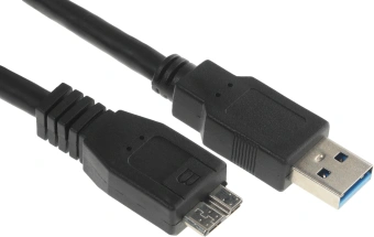 Кабель Buro MK30-AM-1.5 micro USB 3.0 B (m) USB A(m) 1.5м черный - купить недорого с доставкой в интернет-магазине
