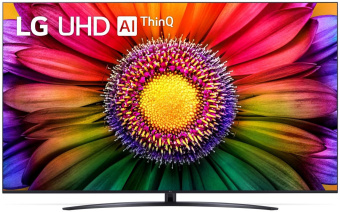 Телевизор LED LG 86" 86UR81006LA.ARUB синяя сажа 4K Ultra HD 120Hz DVB-T DVB-T2 DVB-C DVB-S DVB-S2 USB WiFi Smart TV - купить недорого с доставкой в интернет-магазине