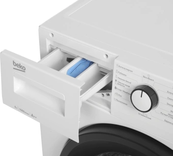 Стиральная машина Beko WRE6512ZAW класс: A загр.фронтальная макс.:6кг белый - купить недорого с доставкой в интернет-магазине