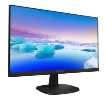 Монитор Philips 23.8" 243V7QJABF (00/01) черный IPS LED 16:9 HDMI M/M матовая 1000:1 250cd 178гр/178гр 1920x1080 75Hz VGA DP FHD 3.5кг - купить недорого с доставкой в интернет-магазине