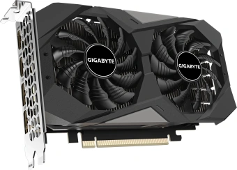 Видеокарта Gigabyte PCI-E 4.0 GV-N3050WF2OC-6GD NVIDIA GeForce RTX 3050 6Gb 96bit GDDR6 1477/14000 HDMIx2 DPx2 HDCP Ret - купить недорого с доставкой в интернет-магазине