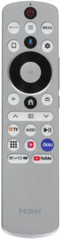 Телевизор QLED Haier 55" Smart TV S6 Frameless серый 4K Ultra HD 144Hz MEMC DVB-T DVB-T2 DVB-C DVB-S DVB-S2 USB WiFi Smart TV - купить недорого с доставкой в интернет-магазине