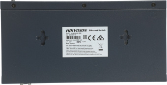 Коммутатор Hikvision DS-3E0510P-E/M(B) 9x1Гбит/с 1SFP 8PoE 58W неуправляемый - купить недорого с доставкой в интернет-магазине