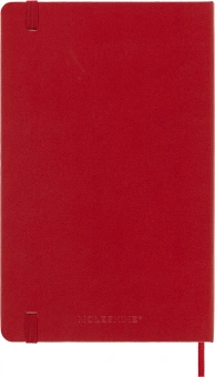 Еженедельник Moleskine ACADEMIC WKNT Large 130х210мм датир.18мес 208стр. красный - купить недорого с доставкой в интернет-магазине