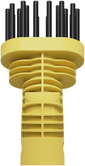 Пароочиститель напольный Polaris PSC 1711C 1700Вт желтый/черный - купить недорого с доставкой в интернет-магазине