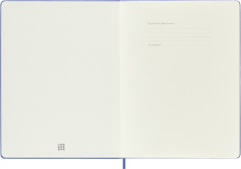 Блокнот Moleskine CLASSIC QP092B42 XLarge 190х250мм 192стр. нелинованный твердая обложка голубая гортензия - купить недорого с доставкой в интернет-магазине
