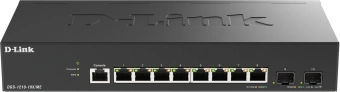 Коммутатор D-Link DGS-1210-10X/ME/C1A 8x1Гбит/с 2SFP+ управляемый - купить недорого с доставкой в интернет-магазине