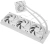 Система водяного охлаждения ID-Cooling Dashflow 360 XT Lite ARGB Soc-AM5/AM4/1151/1200/2066/1700 белый 4-pin 16-34dB Al+Cu 350W Ret (DASHFLOW 360 XT LITE WHITE) - купить недорого с доставкой в интернет-магазине