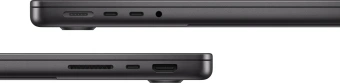 Ноутбук Apple MacBook Pro A2992 M3 Pro 11 core 36Gb SSD512Gb/14 core GPU 14.2" Liquid Retina XDR (3024x1964) macOS black WiFi BT Cam (Z1AU003A9) - купить недорого с доставкой в интернет-магазине