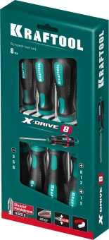 Набор отверток Kraftool 250081-H8 в компл.:8 предметов - купить недорого с доставкой в интернет-магазине