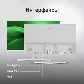 Монитор Digma 21.5" Progress 22A502F белый VA LED 5ms 16:9 HDMI M/M матовая 250cd 178гр/178гр 1920x1080 100Hz G-Sync FreeSync VGA DP FHD 2.07кг - купить недорого с доставкой в интернет-магазине