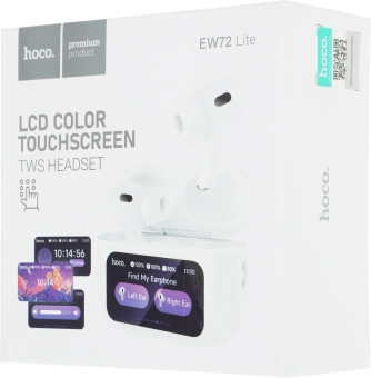 Гарнитура вкладыши Hoco EW72 белый беспроводные bluetooth в ушной раковине (51004) - купить недорого с доставкой в интернет-магазине