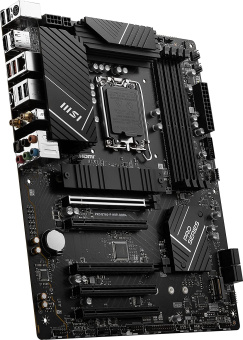 Материнская плата MSI PRO B760-P WIFI DDR4 Soc-1700 Intel B760 4xDDR4 ATX AC`97 8ch(7.1) 2.5Gg+HDMI+DP - купить недорого с доставкой в интернет-магазине