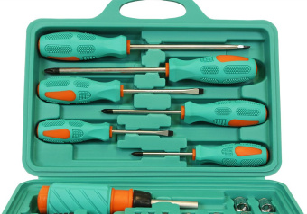 Набор отверток Sturm! 1040-02-SS12 в компл.:51 предмет жесткий кейс - купить недорого с доставкой в интернет-магазине