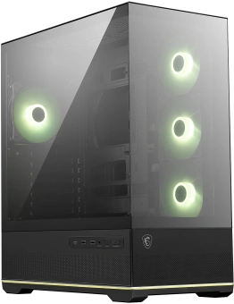 Корпус MSI MAG Pano 110R PZ черный без БП ATX 6x120mm 4x140mm 2xUSB3.0 audio AirDuct bott PSU - купить недорого с доставкой в интернет-магазине