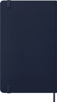 Ежедневник Moleskine CLASSIC Large 130х210мм 400стр. синий сапфир - купить недорого с доставкой в интернет-магазине