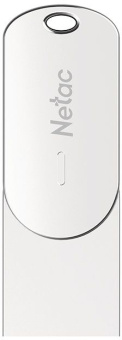 Флеш Диск Netac 64GB U785C NT03U785C-064G-30PN USB3.0 серый - купить недорого с доставкой в интернет-магазине