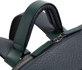 Рюкзак Piquadro Materia CA7263W151/BLUVE синий/зеленый натур.кожа - купить недорого с доставкой в интернет-магазине