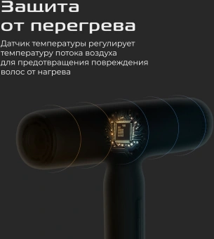 Фен Red Solution F582 1500Вт серый/серебристый - купить недорого с доставкой в интернет-магазине