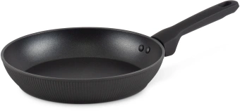 Сковорода Rondell Shell RDA-1928 круглая 24см покрытие: Xylan Plus ручка несъемная (без крышки) темно-серый - купить недорого с доставкой в интернет-магазине