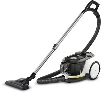 Пылесос Karcher VCC 4 CycloneX 800Вт белый/черный - купить недорого с доставкой в интернет-магазине