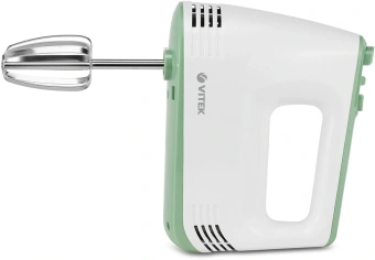 Миксер ручной Vitek VT-1405 400Вт белый/салатовый - купить недорого с доставкой в интернет-магазине