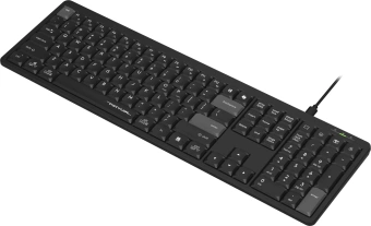 Клавиатура A4Tech FX55 черный USB slim Multimedia кабель 1.5м - купить недорого с доставкой в интернет-магазине