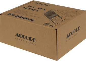 Блок питания Accord SFX 600W ACC-SFX600-80 (20+4pin) APFC 80mm fan 3xSATA RTL - купить недорого с доставкой в интернет-магазине