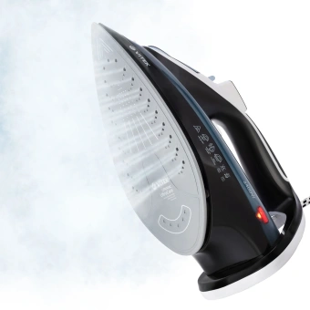 Утюг Vitek VT-8304 2400Вт черный/белый/синий - купить недорого с доставкой в интернет-магазине