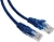 Патч-корд Premier PP12-1M/B 1000Гбит/с UTP 4 пары cat.5E CCA molded 1м синий RJ-45 (m)-RJ-45 (m)
