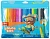 Фломастеры Deli EC161-18 Color Kids круг. конический пиш. наконечник Вентилируемый 18цв. пакет с европодвесом