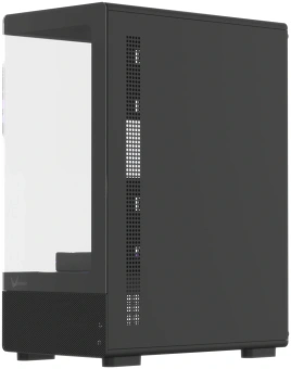Корпус Formula Crystal Z1CM v2 черный без БП mATX 1xUSB2.0 1xUSB3.0 audio bott PSU - купить недорого с доставкой в интернет-магазине