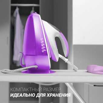 Парогенератор Polaris PSS 6540K 2400Вт фиолетовый/белый - купить недорого с доставкой в интернет-магазине