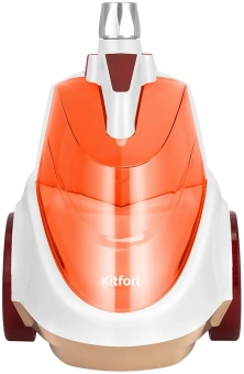 Отпариватель напольный Kitfort КТ-9357 2200Вт оранжевый/белый - купить недорого с доставкой в интернет-магазине