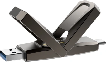 Флеш Диск Netac 512GB US5 NT03US5C-512G-32TA USB3.2 серый - купить недорого с доставкой в интернет-магазине