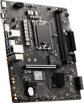 Материнская плата MSI PRO H610M-G WIFI DDR4 Soc-1700 Intel H610 2xDDR4 mATX AC`97 8ch(7.1) GbLAN+VGA+HDMI+DP - купить недорого с доставкой в интернет-магазине