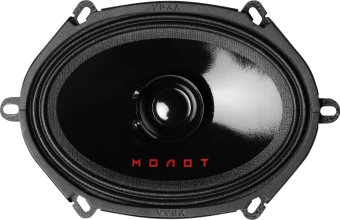 Колонки автомобильные Ural Молот АС-М57 (без решетки) 180Вт 93дБ 4Ом 13x18см (5x7дюйм) (ком.:2кол.) широкополосные однополосные - купить недорого с доставкой в интернет-магазине