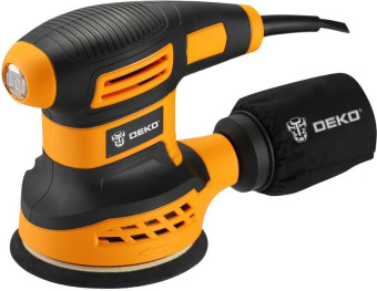 Эксцентриковая шлифмашина Deko DKG350 350Вт D125мм (063-4263) - купить недорого с доставкой в интернет-магазине